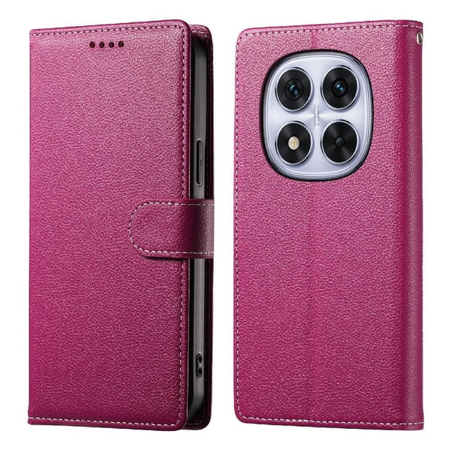 Funda para FOXDOCK Xiaomi Redmi Note 14 Pro 5G– Cuero Premium, 3 ranuras para tarjetas, Protección contra impactos