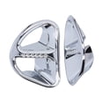 thumbnail image 1 of Par de cubiertas de entrada de aire para motocicleta, repuesto de aleación de cromo para Honda Gold Wing GL1800 2001-2011, 1 of 12