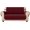 Burgundy, variant on Loveseat Cover Water-Resistant Quilted Furniture Protector with Back Nonslip Paws Slipcover for Dogs, Kids, Pets Loveseat Slipcover Stay in Place for Leather (54", Burgundy)