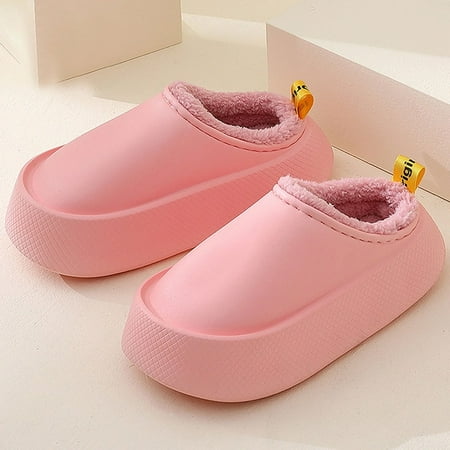 

QWZNDZGR Winter Fashion Couples Slipper For Home Platform Slippers Women Men Eva Waterproof Slippers Outdoor Men S Shoes Indoor Slippers