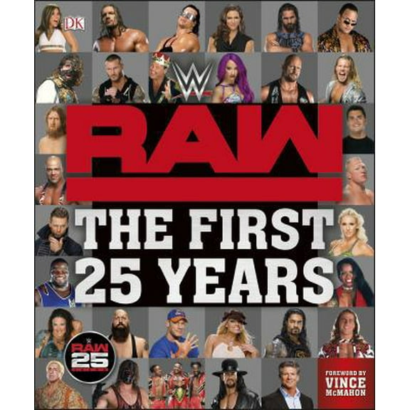 Pre-Owned WWE RAW The First 25 Years (Hardcover) 0241319986 9780241319987