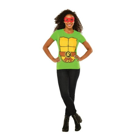 Womens Raphael T-Shirt TMNT Costume