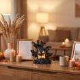 thumbnail image 5 of Tryvkinvive Light Up Spooky Tree Stump Decor,Halloween LED Haunted Tree Figurine,Mini Scary Tree Tabletop Ornament for Home Decor Supplies Indoor,Village Scene & Party Decor, 5 of 6