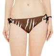 thumbnail image 3 of Effete Feline Claw Marks Scratch Loop Tie Side Bikini Bottom (AOP), 3 of 4