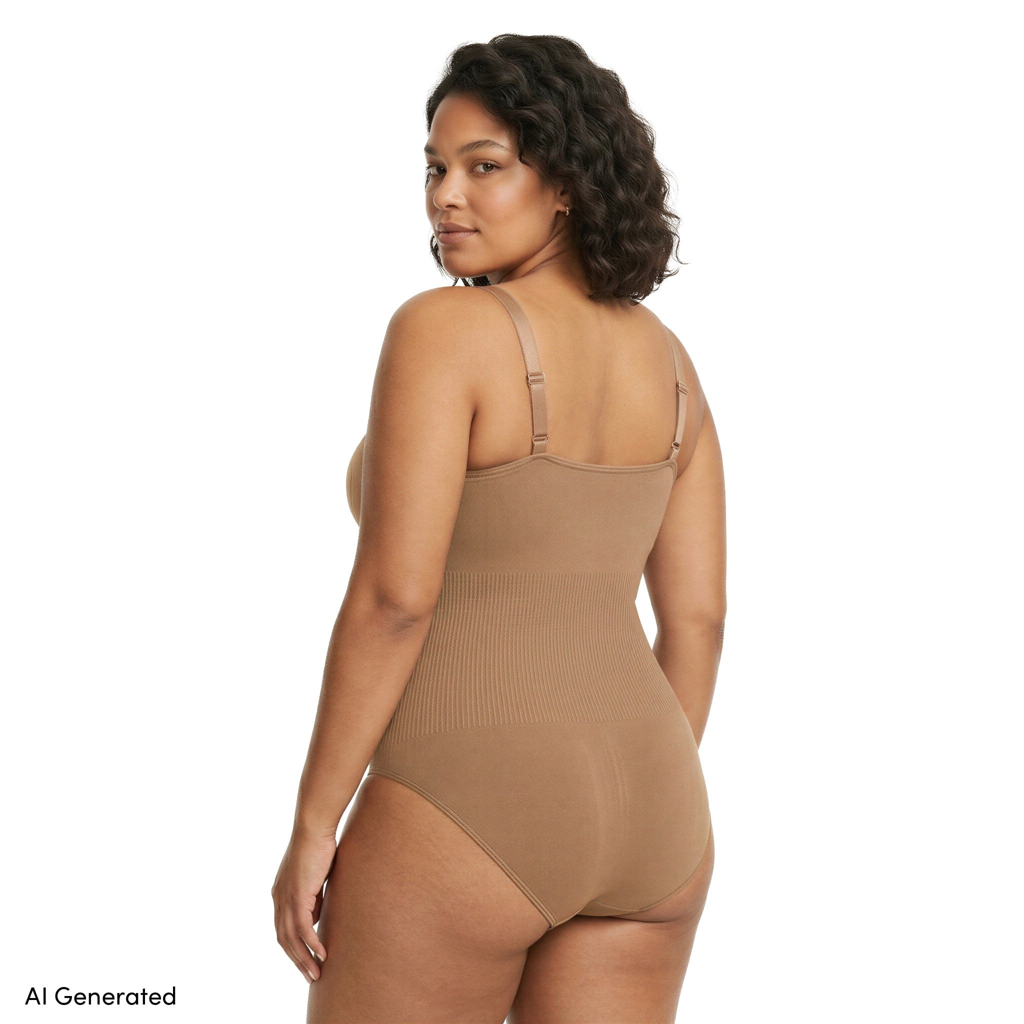 Real Underwear Comfort by Real Women's Seamless Shaping Bodysuit, Sizes S-2X