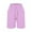 Pink, variant on Audhol Cotton Linen Shorts for Women, Womens Casual Solid Side Pockets Pants Shorts Elastic Waist Pockets Daily Mid Long Shorts High Waisted Linen Shorts Women Black L