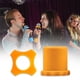 thumbnail image 2 of Tnstrumento Musical Juego de 2 fundas inferiores para micrófono inalámbrico con anillo antivuelco (naranja) Tmvgtek Para Estrenar, 2 of 8