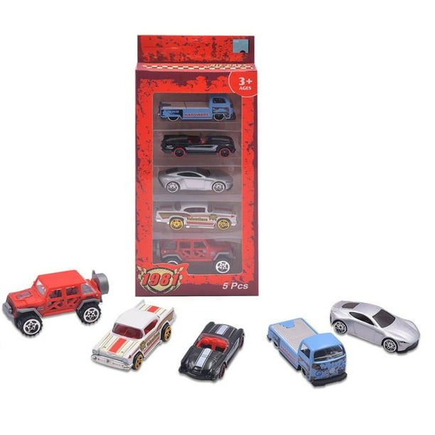 Gprince 5pcs Kids Boys Car Models Toys 1 60 Scale Educational Toys Birthday Gifts Toys For Children Kids 03
