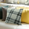 thumbnail image 3 of BANET  Buffalo Check Decorative Throw Pillow Covers, Farmhouse Plaid Cushion Covers Rustic Retro Decor for Couch Sofa Living Room White, 3 of 5