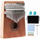 thumbnail image 1 of Kalimba Thumb Piano 17 Keys With Instruct And Tune Portable Mbira Sanza, 1 of 5