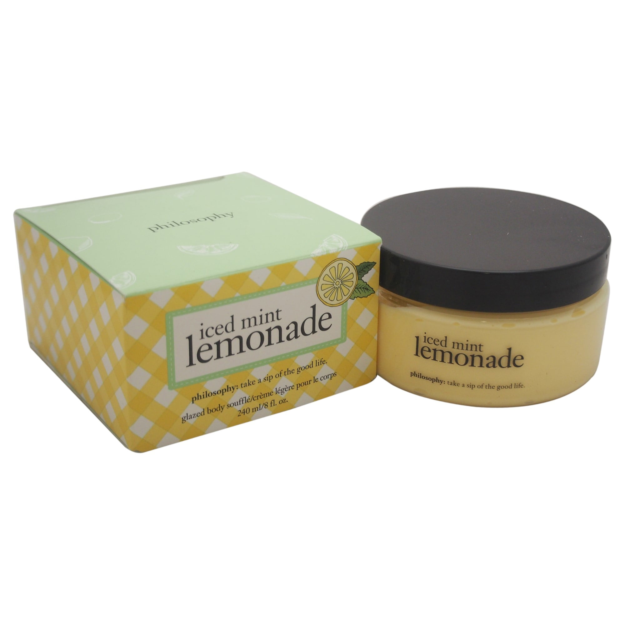 Philosophy Iced Mint Lemonade Glazed Body Souffle, 8 Oz