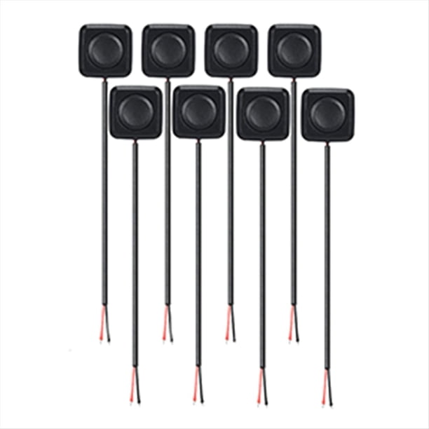 8 Piezas 12 V/24 V Mini Interruptor de Encendido/Apagado Momentáneo, Montaje en Superficie, Fácil Instalación para Experimento Electrónico