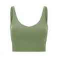 thumbnail image 2 of Lixiuxyad Adjustable Strap Tank Tops Women's Strap Tank Top Sexy Trim Backless Vest Summer Going Out Tops(Green L), 2 of 6