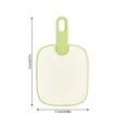 thumbnail image 3 of 6.89*8.27 Inch Plastic Cutting Board, Dishwasher-Safe Poly Chopping Board for Kitchen with Paddle, Charcuterie Board, Kitchen Fruit Knife Special Cutting Board Baby Food Classification Board, 3 of 9