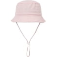 thumbnail image 3 of CoCopeaunts Kids Bucket Hat for Boy Summer UV Protection Sun Cap Unisex Fisherman Hat Girls Adjustable Chain Cotton Basin Hat, 3 of 8