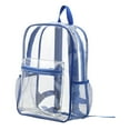 thumbnail image 3 of Mochila transparente, neceser de viaje con correa ajustable, bolsa de maquillaje, bolsa de almacenamiento para Festival, natación, oficina, concierto , b B, 3 of 8