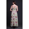 thumbnail image 2 of Bimba Floral Women Summer Printed V Neck Long MaxiÂ&nbsp;DressÂ&nbsp;Holiday Resort Wear-Medium, 2 of 4