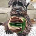 thumbnail image 4 of Alimentador de dispensación lenta plegable de moda, juguetes portátiles para entrenamiento de gatos, juguetes para mascotas, juguetes de rompecabezas - verde beis Sunnimix bola de rapé, 4 of 7