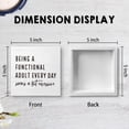 thumbnail image 7 of 5x5 IN Sarcastic Decor Wooden Box Sign, Funny Coworker Colleague Gifts Desk Office Decor, Being a Functional Adult Every Day Seems a Bit Excessive Wooden Box Block Sign, 7 of 7