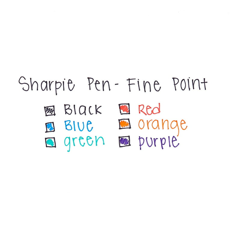 Sharpie • Felt Tip Pen • Fine Point