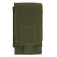 thumbnail image 2 of Bolso De Teléfono 1 funda para teléfono móvil con gancho para exteriores, riñonera (verde militar), 2 of 8