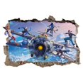 thumbnail image 1 of Pegatina del juego Fortnite NQ 3D para sala de estar 90 x 60 cm estilo 2, 1 of 3