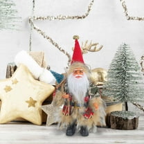 Gcvizuso Christmas Hats, Santa Hat, Standing Santa Claus Christmas Tree Pendant Christmas Gift Christmas Party Doll Ornament