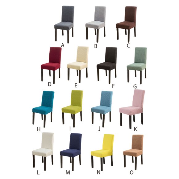 Becaristey 1/2/3 4pcs Wide Application Chair Cover - Dustproof Breathable And Durable Easy Celestine blue 1 Pc