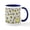 White/Navy Inside, variant on CafePress - PEO Daisy Mug - 11 oz Ceramic Mug - Novelty Coffee Tea Cup