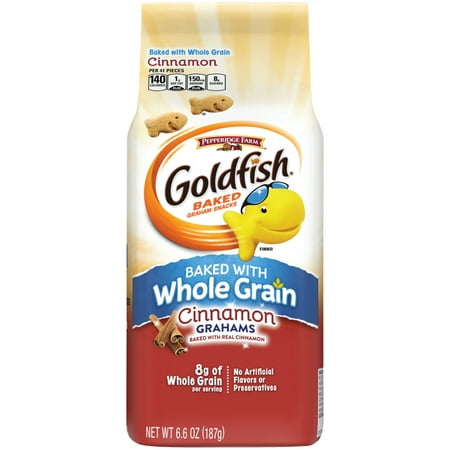 UPC 014100045915 product image for Pepperidge Farm Goldfish Baked with Whole Grain Cinnamon Graham Crackers, 6.6 oz | upcitemdb.com