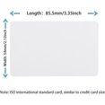 thumbnail image 5 of Premium Blank Pvc Cards - Pack Of 20 White Plastic Cards For Id Badge Printers, 5 of 5