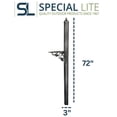thumbnail image 2 of Richland Mailbox Post SPK-679-BLK Decorative Mailbox Post-Black, 2 of 2
