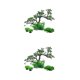 thumbnail image 2 of Greeniant Árbol de acuario de apariencia realista, decoración de pecera ecológica y estable, adornos de árbol de simulación, suministros, Rama de árbol 2piezas, 2 of 6