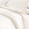 thumbnail image 6 of Solid Quilt Set - Lightweight, Soft, All-Season - 2-Piece Reversible Channel Stitched Bedding Set (Twin / Twin XL, White), 6 of 6