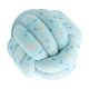 thumbnail image 4 of Almohadas anudadas,Almohadas anudadas Almohada de felpa Decoración del hogar de oficina,Lindo nudo almohada bola cojín sala de estar,Cojín decorativo regalo de cumpleaños Azul, 4 of 9