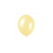 Unique Industries 56872 50 Pieces 12 inch Premium Pearlized Balloons in Ivory Pearl Pack of 1