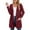 Wine, variant on Lightweight Open Front Cardigan Sweater For Women Long Sleeve Causal Button Down Soft Outwear Tops Womens Kimonos for Summer Blank Kimonos Cardigan Sweaters for Women plus Size 4x