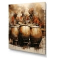 thumbnail image 2 of Designart "African Drum Dramatic Tradition IV" Music Canvas Wall Art, 2 of 7