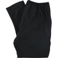 thumbnail image 2 of Reebok Mens Slim-Fit Training Athletic Track Pants, Black, XX-Large, 2 of 2