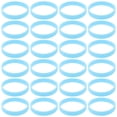 thumbnail image 1 of FELTECHELECTR 100 pulseras luminosas de silicona que brillan en la oscuridad para fiestas., 1 of 7