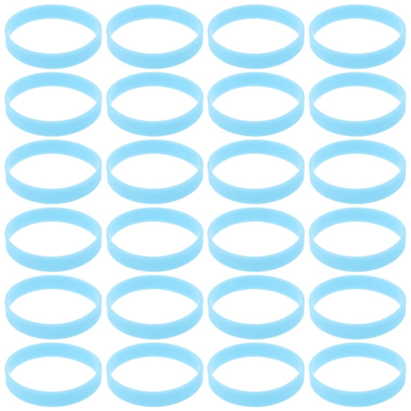 100 Pcs Bracelets Phosphorescents Bracelet en Silicone Lumineux Cadeaux de Fête