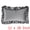 Grey, variant on Unique Bargains Scalloped Square Outdoor Throw Pillow Covers Orange 18" x 18"