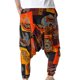 thumbnail image 3 of Pantalones bombachos de cintura media con estampado de encaje a la moda para hombre, pantalones casuales de longitud completa, pantalones de entrepierna para hombre, 3 of 8