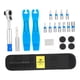 thumbnail image 3 of Kit de herramientas para reparación de bicicletas, multiherramientas, bolsa de almacenamiento, parches para neumáticos, juego de llaves de trinquete r, 3 of 9