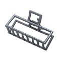 thumbnail image 4 of maskred Pinces de Mode Grand Style Simple à Portée de Main Style Simple Robuste Exquis Accessoires Barrettes pour Femmes Noir/rectangle 5Set, 4 of 6