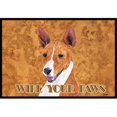 thumbnail image 1 of Carolines Treasures SC9124MAT Paillasson Intérieur & Extérieur 18 x 27 Po. Basenji, 1 of 4