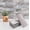 Distressed Wood, variant on PETGLE 4 Pieces Peel and Stick Backsplash for Kitchen, 3" x 6" PVC Subway Tile Upgraded Calacatta Gold with Dark Gray Grout Backsplash Stick on Tile Elevate Kitchen, Bathroom, Fireplace,RV