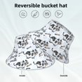 thumbnail image 2 of Fotbe Cow With Fresh Milk Sombrero Tipo Pescador con Estampado – Sombrero de Sol de Algodón de Moda para Playa, Golf, Pesca, 2 of 6