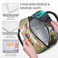 thumbnail image 6 of Lsque Pikmin Print Lunch Bag, Insulated Lunch Box, Small Leakproof Cooler Food Lunch Containers Reusable High Capacity Lunch Tote Bags for Work, Travel, Outdoor, 6 of 8