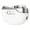 White, variant on SeekLGT Electric Nail Clippers for Thick Nails Automatic Nail Trimmer with LED Light Rechargeable Curved Shape Nail Care Tool